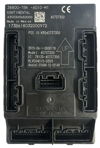 Honda Civic Body Control Module 4DR Sedan SI 1.5L MT 2019 2020 2021 OEM - Picture 1 of 3