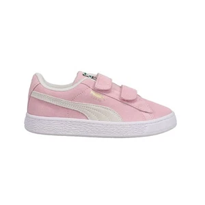 Puma Suede Classic Xxi V Logo Slip On Toddler Girls Size 2 M Sneakers Casual Sh - Picture 1 of 6