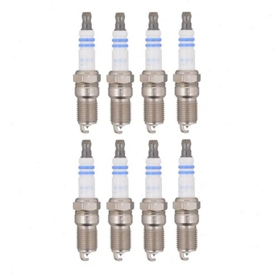 8 pc Bosch Platinum Spark Plugs for 1996-1999 Ford Taurus 3.4L V8 Ignition jg - Image 1 of 4