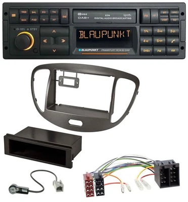 Blaupunkt USB DAB SD MP3 Bluetooth Autoradio für Hyundai i10 2008-2013 dunkelsil - Bild 1 von 4