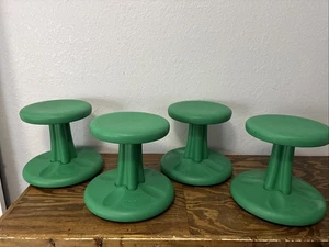 Kore Design 12" Zoll Wackelstuhl Balancierhocker Kinder grün 4er Set - Bild 1 von 19