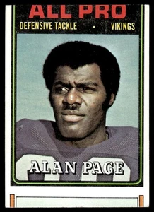 1974 Topps Alan Page Minnesota Vikings #134 - Picture 1 of 2