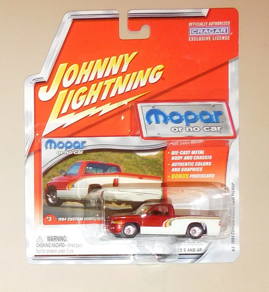 2003 Johnny Lightning - Mopar or no Car - 1994 Custom Dodge Ram Pickup - Image 1 of 1