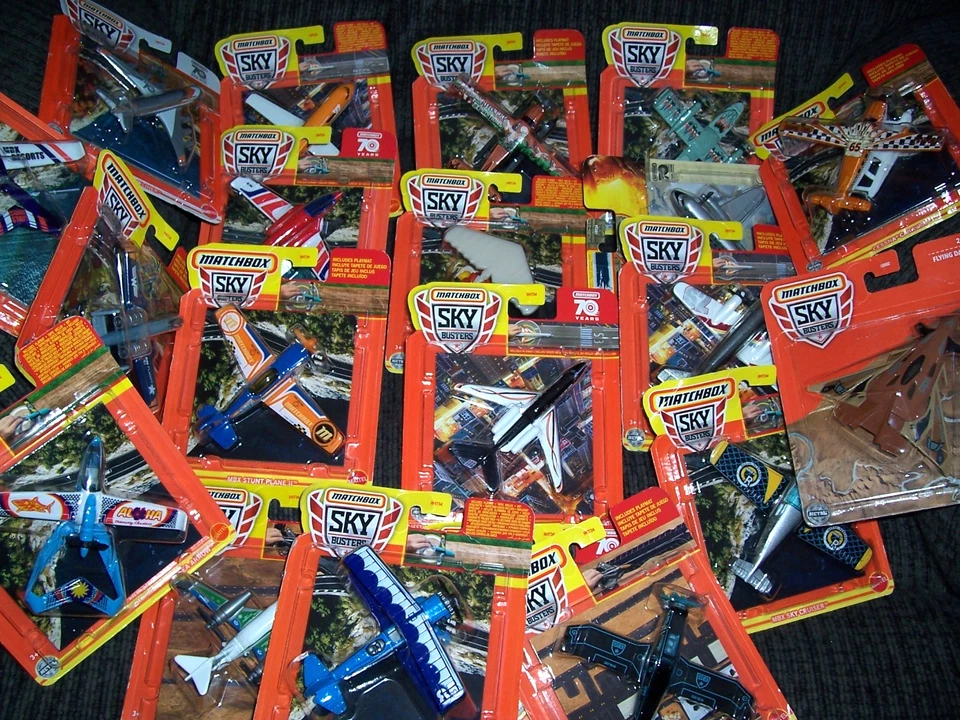 2022 - 2023  Matchbox Sky Buster Diecast Aircraft - YOU Pick! - Image 1 of 1