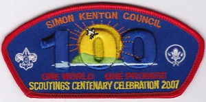 CSP - SIMON KENTON COUNCIL - TA-138 - SCOUTINGS CENTENARY CELEBRATIONS -BV $10-15 - Bild 1 von 1
