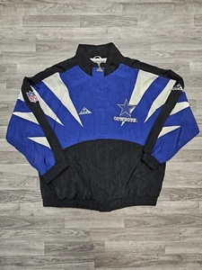 Vintage 90'S Apex One Dallas Cowboys Pro Line Spike Puffer Jacket Size X-Large - Picture 1 of 15