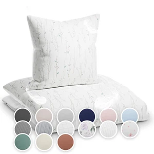 Lenzuola 140x200 cm federa 65x65 cm set super coperta microfibra floreale - Foto 1 di 9