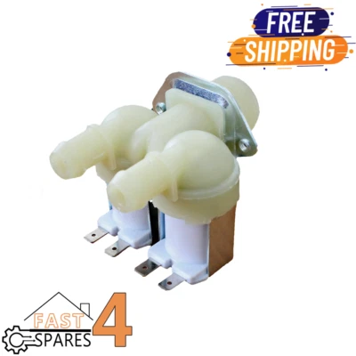 2 Way 180 Solenoid Water Fill Inlet Valve for ZANUSSI ELECTROLUX Washing Machine - Image 1 of 3