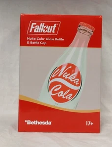 Fallout Bottle Series Replica Glass Bottle Nuka Cola Clear - new - Imagen 1 de 3