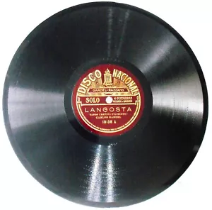 CARLOS GARDEL Odeon 18138 Soñando - Langosta 1925 TANGOGITARRE 78 U/min - Bild 1 von 2