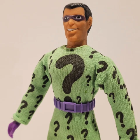 1970's Original Mego 8" Riddler Fist Fighting Action Figure Fighter HTF! NM-MINT Cover