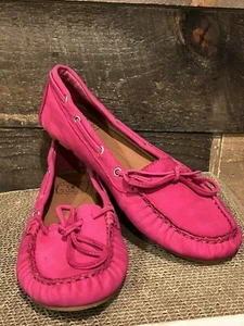 LUCKY BRAND Darice Pinkberry 8.5 Elko NUBUCK rare stylish suede - Picture 1 of 6