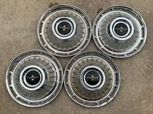 1962-63 CHEVROLET CORVAIR MONZA 900 13" HUBCAPS - HOLLANDER I4 - Picture 1 of 9