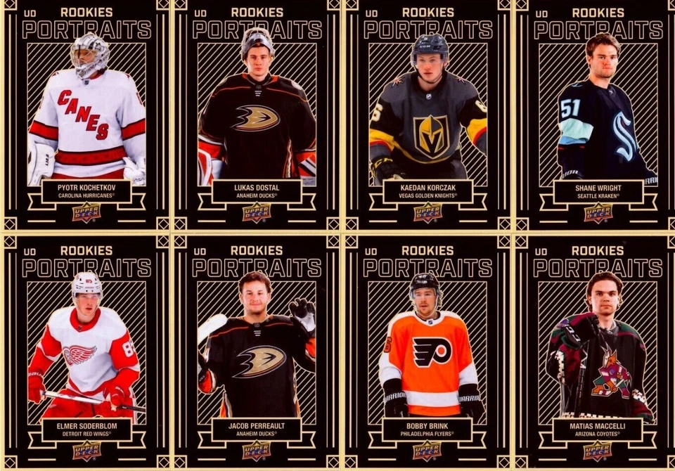 2022/23 '22/23 Upper Deck Series 2 UD PORTRAITS cards #P41-P80 *pick from list* - Image 1 of 1