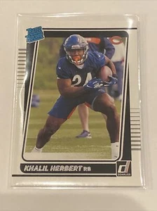 2021 Panini Donruss RATED ROOKIE #318 Khalil Herbert - Picture 1 of 1
