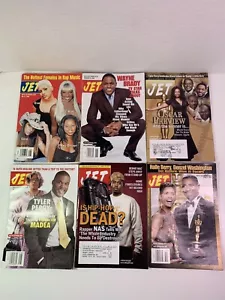 JET Magazine Lot of 6 - Picture 1 of 13