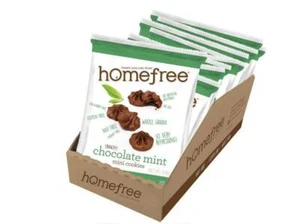 Homefree Glutenfreie Schokolade Minze Mini Cookies (0,95 Unzen, 10 pro Packung) - Bild 1 von 1
