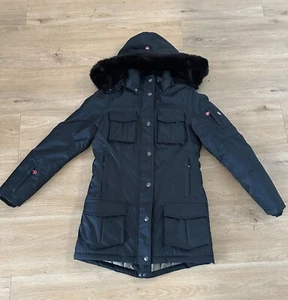 WELLENSTEYN Parka Mantel SCHNEEZAUBER, Nachtblau, Gr. M / 38, NEU, ungetragen - Bild 1 von 2