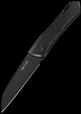 Real Steel Solis Folding Knife 2.91" Bohler N690 Steel Blade Titanium Handle - Image 1 of 4