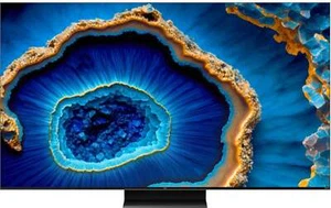 TCL Smart TV 55" 4K UHD LED Google TV Classe G Nero Serie C80 55C805 - Foto 1 di 10