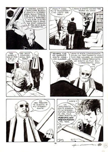 CORRADO ROI - Tavola originale Dylan Dog n.147 "Polvere di stelle" p.64 - Imagen 1 de 1