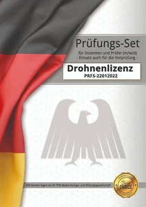 Drohnenlizenz (m/w/d) - Prüfungs-Set - 100 Prüfungsfragen je Set - Picture 1 of 12