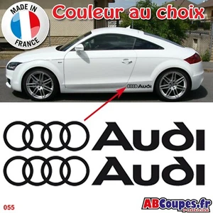 Stickers Bas de caisse Audi - Autocollants A1 A2 A3 A4 A5 A6 A7 Q3 Q5 Q7 TT -055 - Bild 1 von 5
