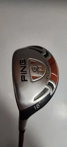 PING G10, 18 DEGREE 3 HYBRID, PING TFC 129H Soft Regular FLEX GRAPHITE SHAFT LH - Picture 1 of 9