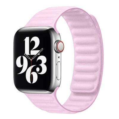 Correa de enlace magnético tejida fina 40/44/41/45/42/46 mm para Apple Watch 11 10 9 8 7 SE Foto 1 de 4