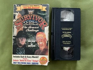 The 5th Annual WWF Survivor Series The Gravest Challenge VHS 1991 Hulk Hogan - Picture 1 of 2