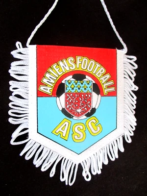 fanion wimpel pennant football ancien  AMIENS FOOTBALL CLUB - Photo 1/2