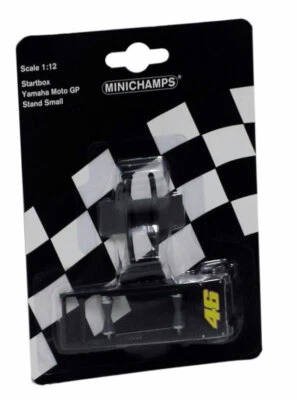Minichamps 1/12 scale Motorbike Model Start Box with small motorbike stand - Image 1 of 3