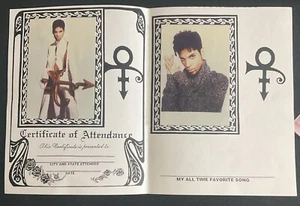 Prince: The “Jam of the Year” World Tour 1997 + 2 Pics Inside + Ticket Stub - Picture 1 of 4