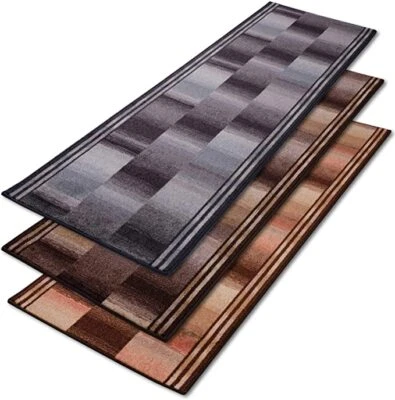  Teppich Läufer auf Maß Ikaria | Brücke Flur Meterware | Gefertigt in Germany - Bild 1 von 4