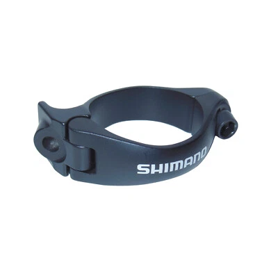 New Shimano DURA-ACE Di2 Front Derailleur Clamp Band Adapter 34.9 mm Braze-On - Image 1 of 3