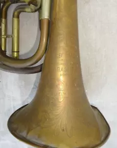 Vintage Flugelhorn Josef Glassl Graslitz - Picture 1 of 9