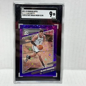 π BLAKE GRIFFIN 2021-22 Panini Donruss Optic #102 Purple Fast Break Prizm /95 - Picture 1 of 2