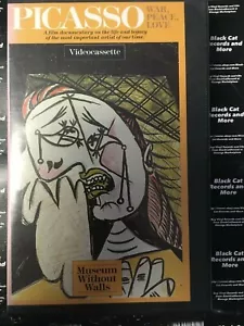 PICASSO: WAR, PEACE. and LOVE VHS Museum Without Walls 1986 Lucien Clergue - Picture 1 of 3