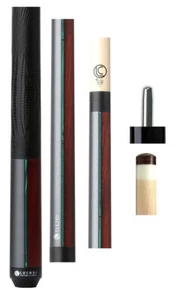NEW Lucasi Duo LZDU12 Pool Cue - 11.75mm Zero Flexpoint Shaft - Free US Shipping - Picture 1 of 3