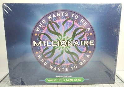 Who Wants To Be A Millionaire (Pressman) Family Board Game 2000 Sealed - Image 1 of 4