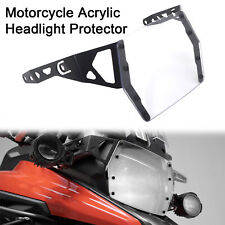 1 Set Headlight Protector Modification Protection Motorcycle Acrylic Headlight