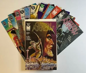 GREEN ARROW #1-11 (1988) DC COMICS ¡TIRADA COMPLETA DE 11 NÚMEROS CONSECUTIVOS! MIKE GRELL! - Imagen 1 de 14