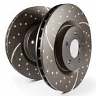 EBC Turbo Groove Disc Sportbremsscheibe GD1434 f&#252;r Volvo V40 Cross Country  D4