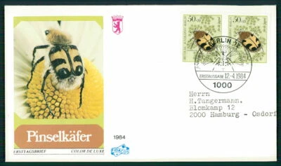 GERMANY FDC 1984 FAUNA INSECTS INSECT INSEKTEN INSECTES ff33 - Image 1 of 2