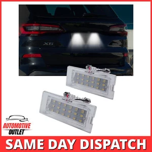 2x LUZ LED MATRÍCULA BMW X5 E53 2000-2006 X3 E83 CANBUS 2003-11 - Imagen 1 de 9