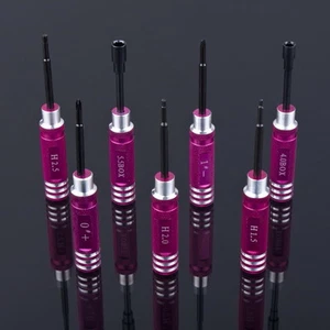 7PC Sets Steel Hexa Screw Driver for RC Model Tool Kit inner/outer-hexagonal ZYN - Picture 1 of 3