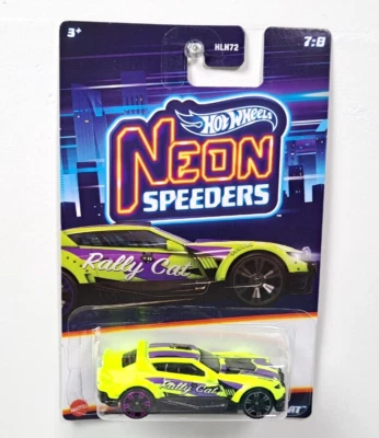 Hot Wheels Neon SPEEDERS - RALLY CAT  #7:8 - Image 1 of 2