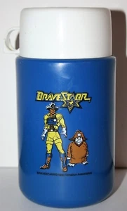 Vintage 1986 Marshal BraveStarr Thermos Filmation 10oz Deputy Fuzz - Picture 1 of 7