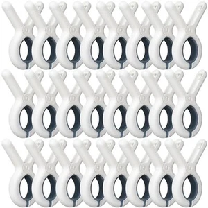 24 Pack Beach Towel Clips with Strong Anti-Rust SpringsHeavy Duty Towel Clips... - Picture 1 of 8