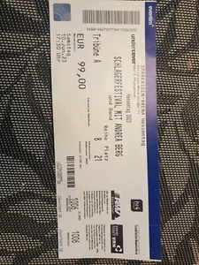 konzert tickets Hessen Ticket Andrea Berg - Bild 1 von 1